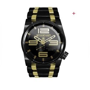 Rockwell 50mm Ricky James Black/Gold watch